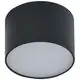Spot fix LED aplicat AZzardo Monza R Top, 5W, 3000K, negru, rotund, IP20