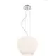 Pendul AZzardo Baloro L, 1E27, alb-crom