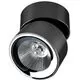 Spot mobil LED aplicat AZzardo Scorpio, 10W, negru cromat, rotund, IP20