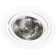 Spot mobil incastrat AZzardo Stan, 1xGU10 tip ES111, alb, rotund, IP20