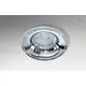 Spot fix incastrat AZzardo Adamo diamond, 1xGU10, crom negru, rotund, IP20