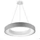 Pendul LED AZzardo Sovana Pendant 55 CCT, 50W, gri, dimabil, telecomanda
