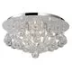 Plafoniera cristal AZzardo Bolla, 5xG9, crom-transparent