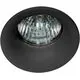 Spot fix incastrat AZzardo Ivo, 1xGU10, negru, rotund, IP20