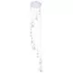 Pendul AZzardo Amber Milano , 9G9, crom-transparent