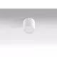 Spot fix LED aplicat AZzardo Mateo S, 7W, alb, rotund, IP20
