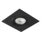 Spot mobil incastrat AZzardo Verdi 1, 1xGU10 tip ES111, negru, patrat, IP20
