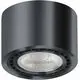 Spot fix aplicat AZzardo Eco Alix, 1xGU10 tip ES111, crom-negru rotund, IP20
