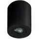 Spot mobil aplicat AZzardo Bross 1, 1xGU10, negru, rotund, IP20