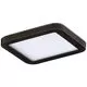Plafoniera incastrata LED AZzardo Slim 9, 6W, 3000K, patrat, negru, IP44