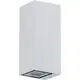 Spot fix aplicat AZzardo Joe Square, 1xGU10, alb, IP54