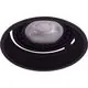 Spot mobil incastrat AZzardo Torres, 1xGU10 tip ES111, negru, rotund, IP20