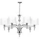 Candelabru AZzardo Impress, 7xE27, alb