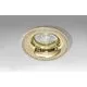 Spot fix incastrat AZzardo Adamo diamond, 1xGU10, auriu, rotund, IP20