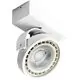 Spot mobil aplicat AZzardo Jerry 1 230V, 1xGU10, alb, rotund, IP20