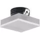 Spot LED pentru trepte/pardoseli incastrat AZzardo Oz, 1W, alb, patrat, IP20