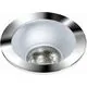 Spot fix incastrat AZzardo Remo 1, 1xGU10, aluminiu, rotund, IP20