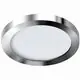 Plafoniera incastrata LED AZzardo Slim 9, 6W, 4000K, rotund, crom, IP44