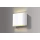 Aplica LED AZzardo Cremona S, 2x3W, 3000K, alb, IP54