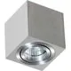 Spot mobil aplicat AZzardo Mini Eloy, 1xGU10, aluminiu, patrat, IP20
