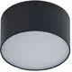 Spot fix LED aplicat AZzardo Monza R Top, 10W,4000K, negru, rotund, IP20