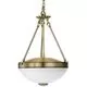 Pendul Eglo Savoy, 2xE27, alb-bronz
