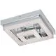 Plafoniera cristal LED Eglo Fradelo, 12W, crom-transparent