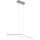 Pendul LED Eglo Nevado, 18W, alb-crom