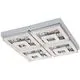Plafoniera cristal LED Eglo Fradelo, 48W, crom-transparent