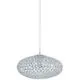Pendul cristal Eglo Clemente, 1xE27, crom-transparent