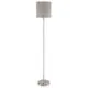 Lampadar Eglo Pasteri, 1xE27, alb-gri-nichel satinat