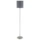 Lampadar Eglo Pasteri, 1xE27, alb-gri-nichel satinat