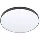 Plafoniera LED Eglo Zubieta - A, 36W, alb-negru, dimabil, telecomanda