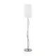Lampadar LED Eglo Espartal, 21W, alb-nichel satinat