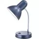 Lampa de birou Globo Lighting Basic, 1xE27, albastru-crom