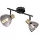 Plafoniera Globo Lighting Jay, 2xE14, bronz-fumuriu-negru