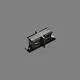 Element de alimentare fix ACB pentru proiector LED, negru