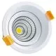Spot mobil LED incastrat Kelektron Essential, 9W, alb, rotund, IP20