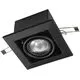 Spot mobil incastrat Maytoni Metal Modern, 1xGU10, negru, patrat, IP20