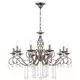 Candelabru cristal Maytoni Grace, 10xE14, bronz