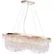 Pendul cristal Maytoni Toils, 7xE14, auriu