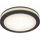 Spot fix LED incastrat Maytoni Phanton, 12W, negru, rotund, IP20