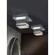 Plafoniera LED Schuller Prisma, 4.2W, crom-transparent