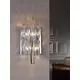 Aplica cristal Schuller Manacor, 2xG9, crom-transparent