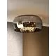 Plafoniera cristal Schuller Argos, 6xG9, crom-fumuriu