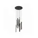 Pendul LED Schuller Varas, 45W, alb-crom, dimabil