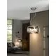 Pendul cristal Schuller Argos, 5xG9, crom-fumuriu