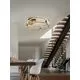Plafoniera LED Schuller Colette, 37W, auriu