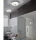Plafoniera AZzardo Optimus, 4xE27, alb-crom, IP44