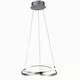 Pendul LED Mantra Infinity, 30W, argintiu-crom